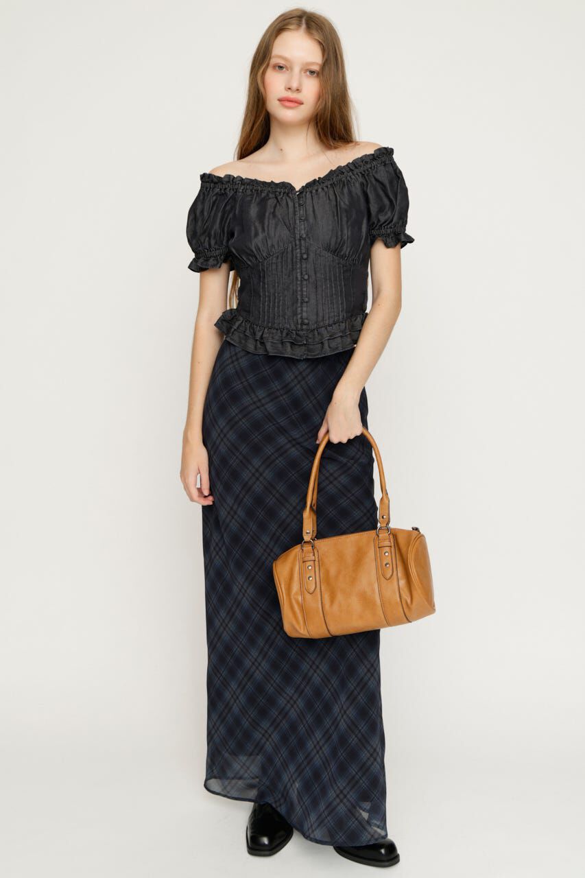 SLY「PUFF SLEEVES WOVEN トップス」|シャツ・ブラウス|