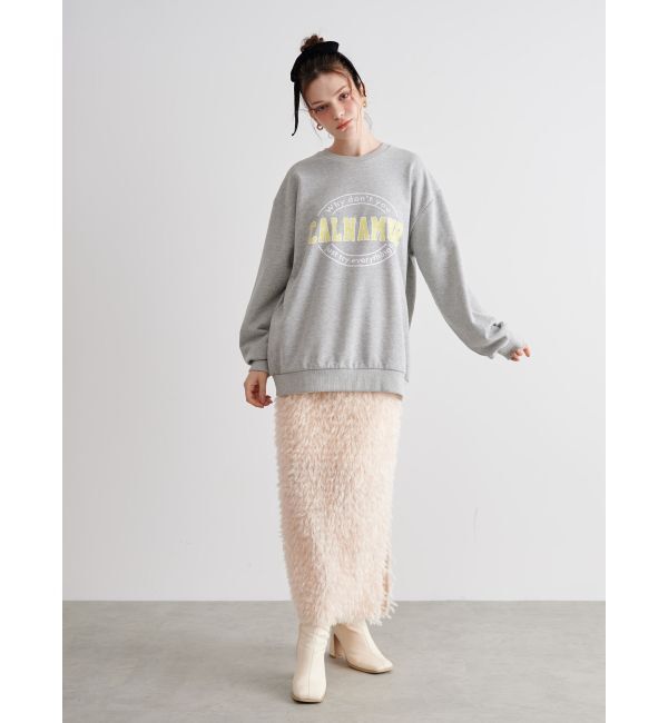 CALNAMUR「FEATHER LIKE TIGHT SK/フェザーライクタイトスカート【セットアップ対応商品】」|スカート|