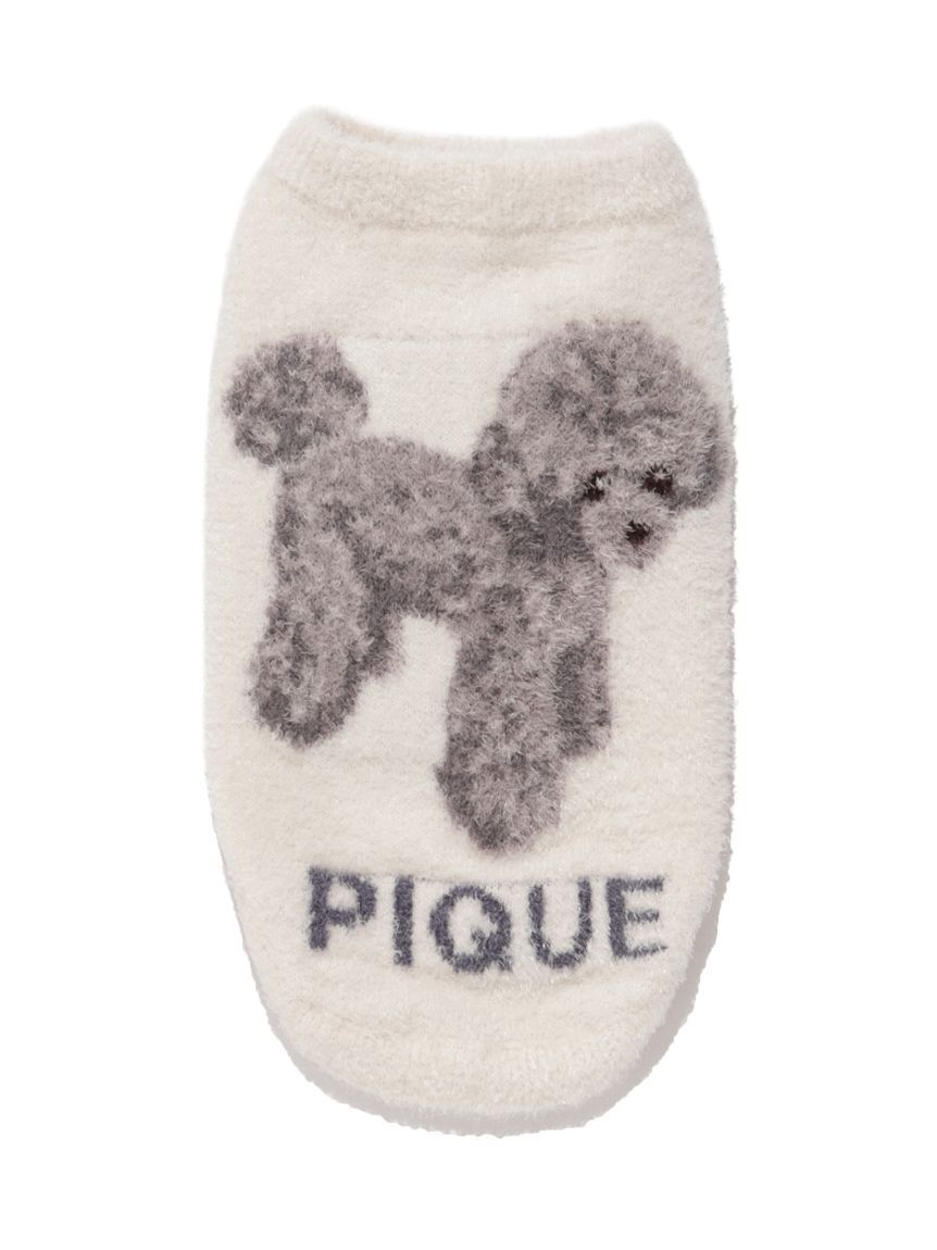  GELATO PIQUE CAT&DOG「【CAT&DOG】スムーズィートイプードル柄ジャガードプルオーバー」|その他|