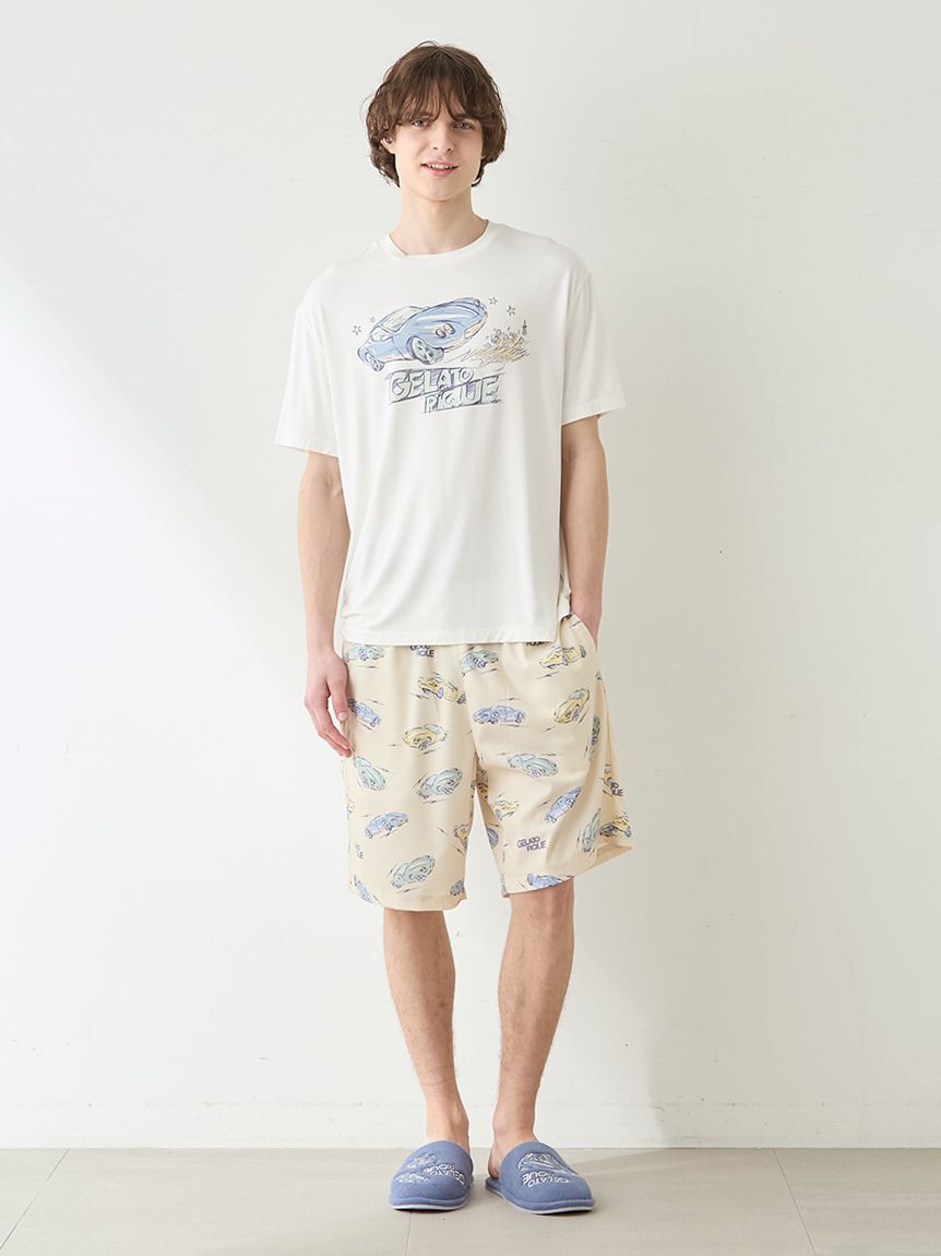 GELATO PIQUE HOMME「【HOMME】【接触冷感】スタービークル柄ハーフパンツ」|その他|