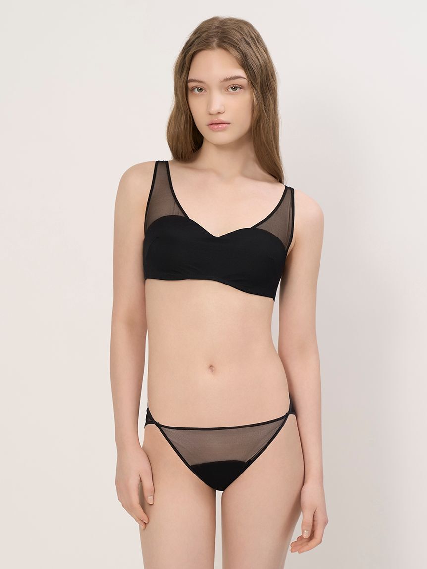 LILY BROWN Lingerie「【LILY BROWN Lingerie】シアーファンデショーツ」|インナー|