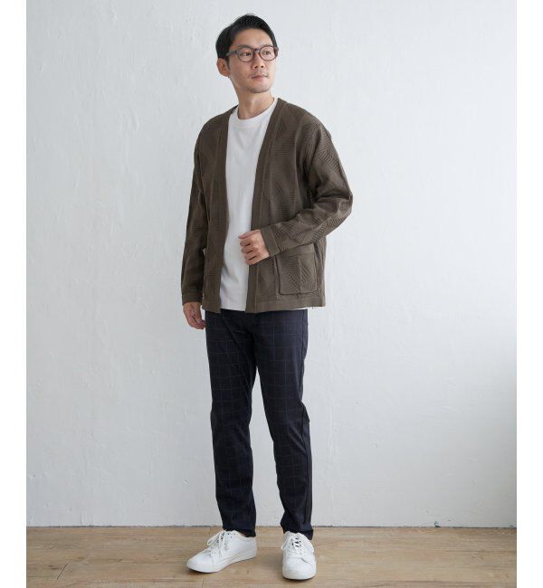 ikka「GOKU楽 EASY STRETCH イージーストレッチ チェック5Pパンツ」|その他|