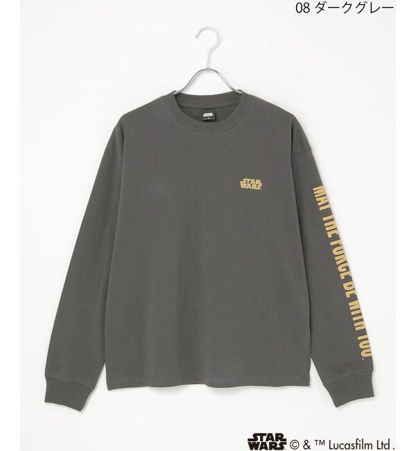 VENCE share style「スター・ウォーズ デザイン袖プリントロンT」|Tシャツ・カットソー|
