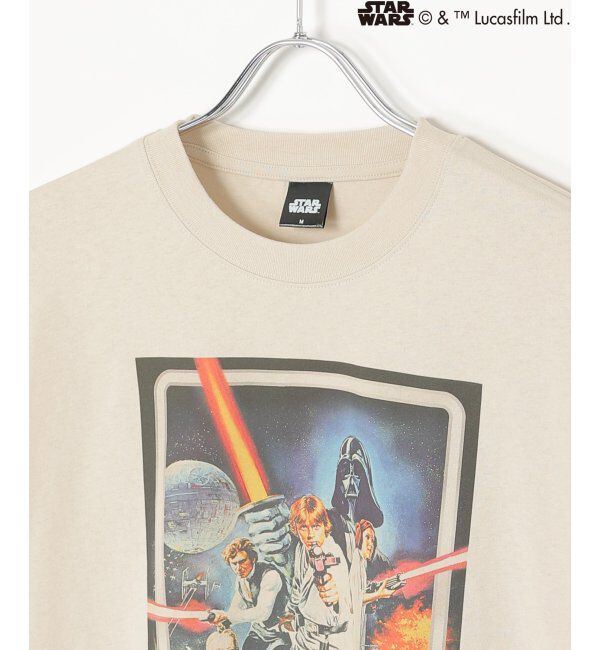 VENCE share style「スター・ウォーズ デザイン袖プリントロンT」|Tシャツ・カットソー|