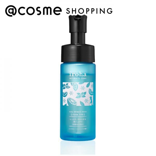  「iroha INTIMATE CARE iroha INTIMATE WASH 【 FOAM TYPE 】 限定品/シトラスノートとミントの香り (150mL)」|ボディクレンジング|その他