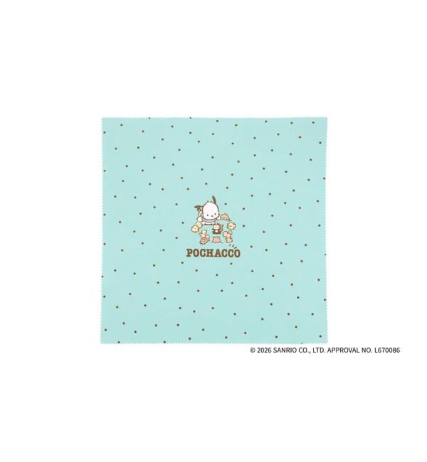  「Zoff｜POCHACCO メガネ拭き | メガネ・サングラス拭き 眼鏡クロス 大判クロス セリート スマホ拭き」|サングラス|