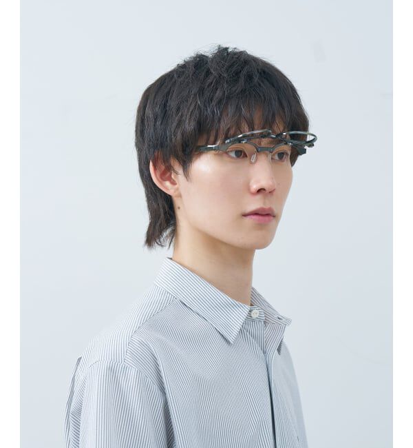 「FLIP UP (跳ね上げ式メガネ・サングラス) ボストン型 メガネ | レンズ交換券付」|メガネ|オリーブ