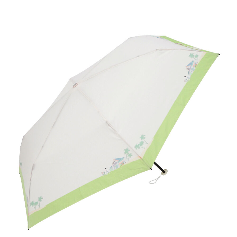 BACKYARD FAMILY「折りたたみ傘 軽量 uv レディース コンパクト 通販 大きめ 直径 約 100cm 晴雨兼用」|傘|グリーン1