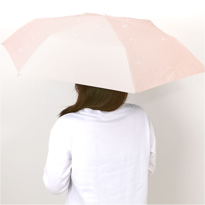 BACKYARD FAMILY「because 折りたたみ傘 晴雨兼用 ビコーズ 通販 B-095722 日傘 折りたたみ」|傘|