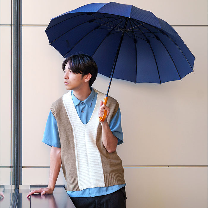 BACKYARD FAMILY「mabu 傘 マブ SMV-4228 通販 長傘 16本骨 晴雨兼用傘 雨傘 日傘 晴雨兼用長傘」|傘|