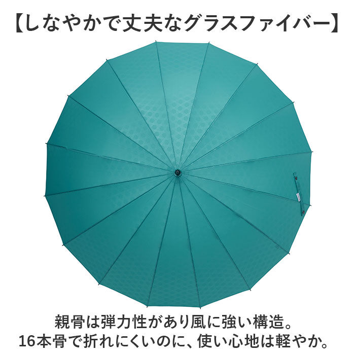 BACKYARD FAMILY「mabu 傘 マブ SMV-4228 通販 長傘 16本骨 晴雨兼用傘 雨傘 日傘 晴雨兼用長傘」|傘|