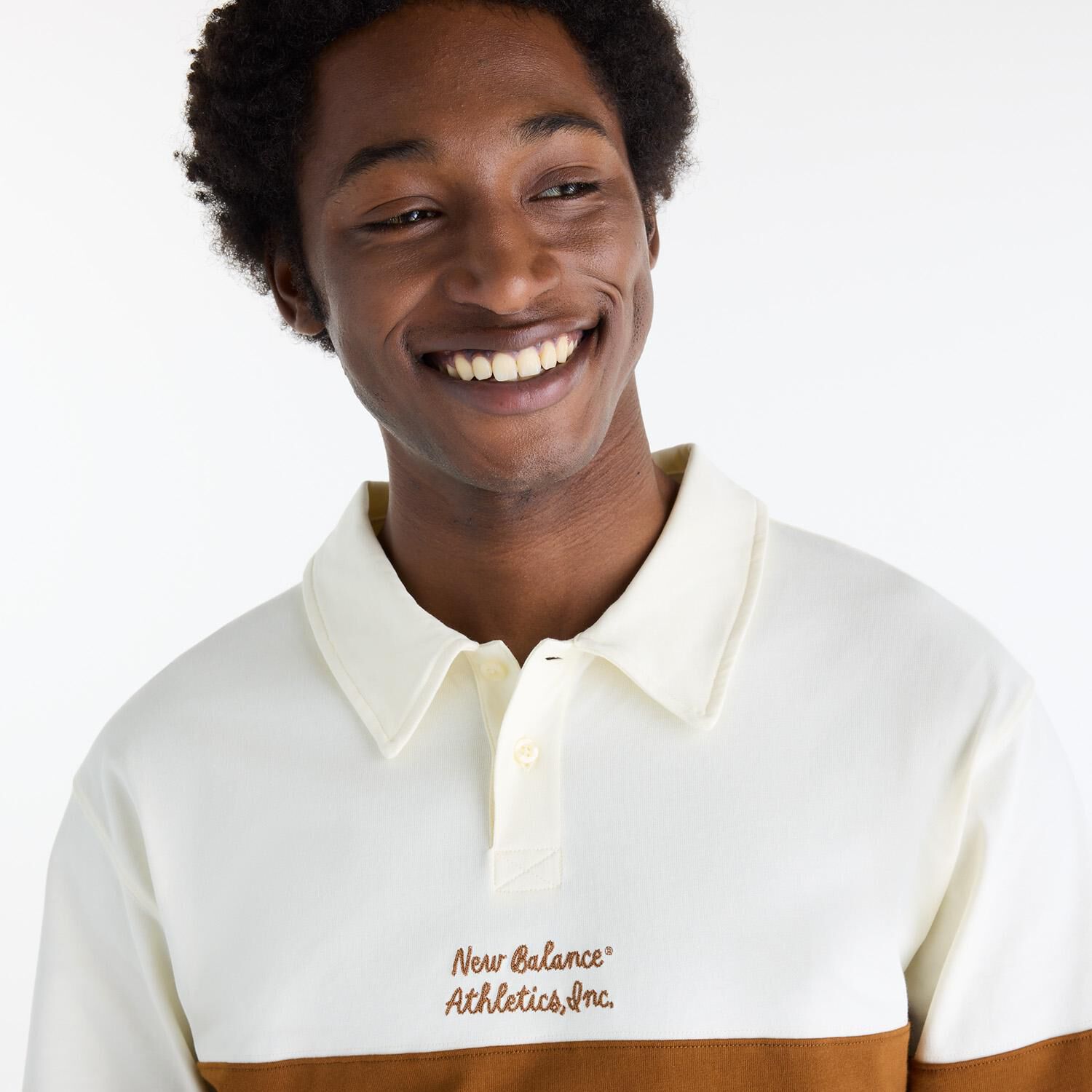 NEW BALANCE 「【NEW BALANCEｳｪｱ】M ﾚｶﾞｼｰﾗｸﾞﾋﾞｰﾛﾝｸﾞｽﾘｰﾌﾞT」|Tシャツ・カットソー|