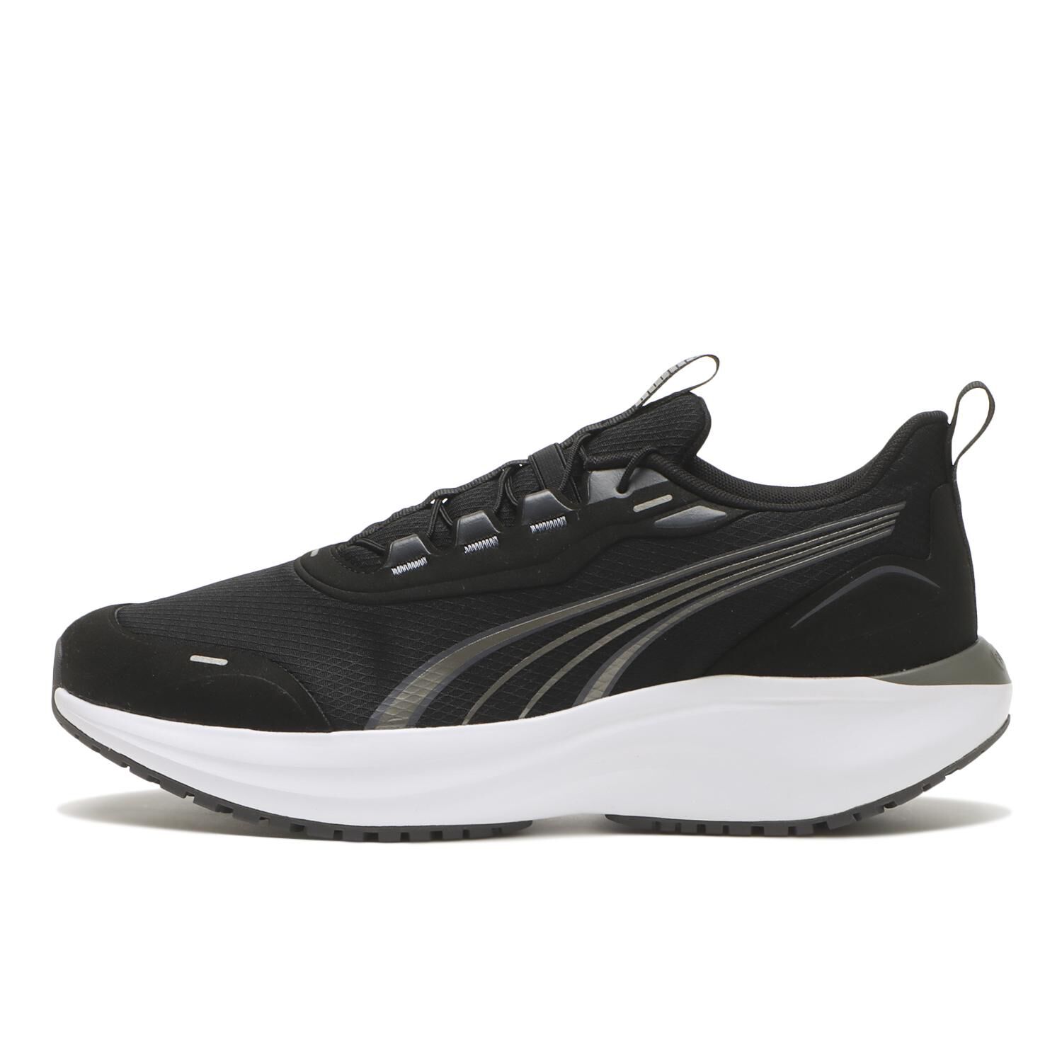 PUMA「【PUMA】SOFTRIDE MOVE ON F AS WD」|スニーカー|ブラック
