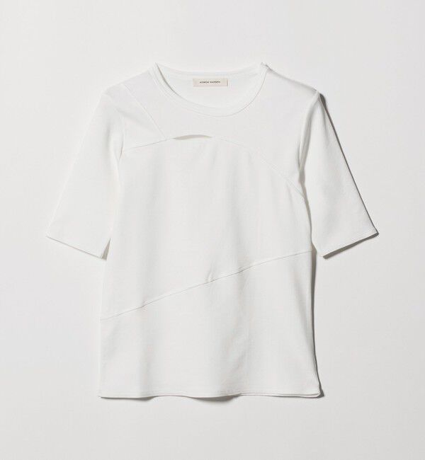 AEWEN MATOPH「＜AEWEN MATOPH＞イレギュラー パネル Tシャツ」|Tシャツ・カットソー|