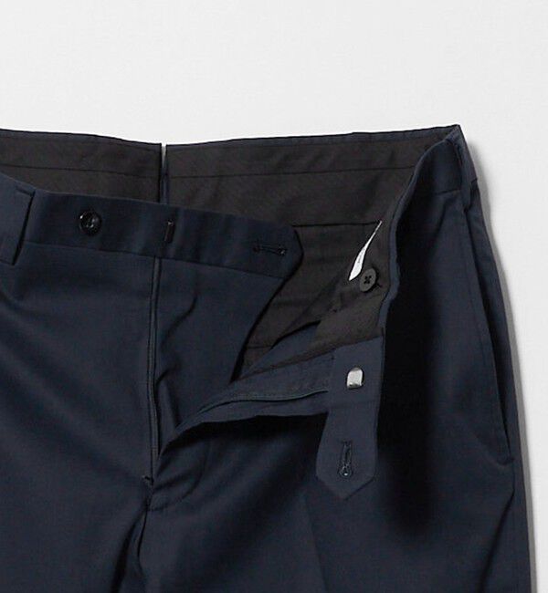 UNITED ARROWS「クールモーション ドビー サイドエクステンド ノープリーツスラックス COMFORT EASY‐MODEL　接触冷感　吸」|スラックス|
