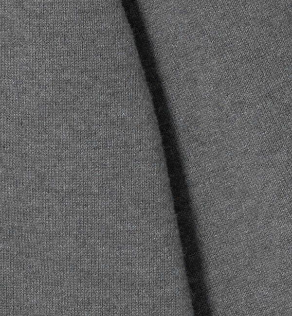 UNITED ARROWS「4WAY エンブロイダリー シャツ コンビ ニット ‐ウォッシャブル‐」|カーディガン|