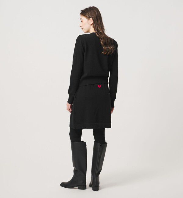 UNITED ARROWS「バックジップ ジョッキー ロングブーツ」|ロングブーツ|