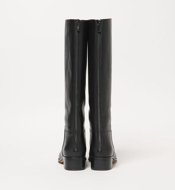 UNITED ARROWS「バックジップ ジョッキー ロングブーツ」|ロングブーツ|