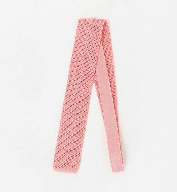 UNITED ARROWS green label relaxing「＜Bleck＞6.5cm ニット ソリッド ネクタイ」|ネクタイ・蝶ネクタイ|LT.PINK