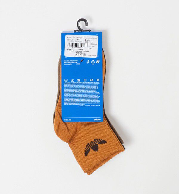 UNITED ARROWS green label relaxing「＜adidas Originals＞ミッド アンクル ソックス / キッズ 17cm-18cm」|ソックス|