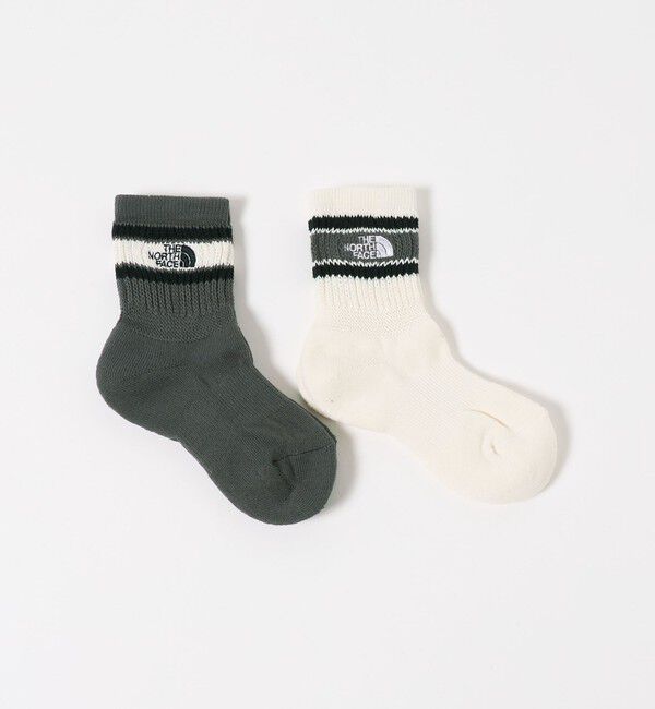 UNITED ARROWS green label relaxing「＜THE NORTH FACE＞チューブ クルー ソックス / キッズ 16cm-18cm」|ソックス|BLACK