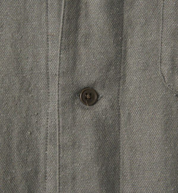 STEVEN ALAN「＜Steven Alan＞ シルクネップ オープンカラー カバーオール シャツ」|その他|
