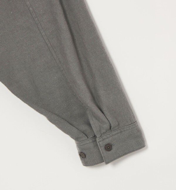 STEVEN ALAN「＜Steven Alan＞ シルクネップ オープンカラー カバーオール シャツ」|その他|
