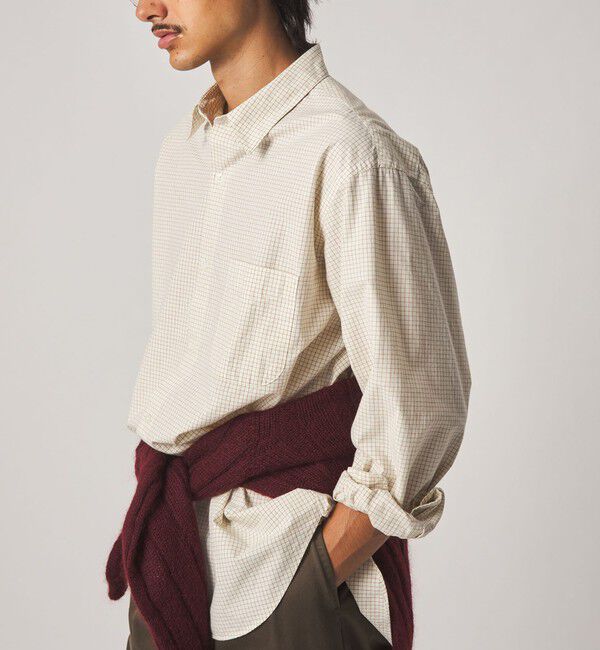 STEVEN ALAN「＜Steven Alan＞ ポプリン レギュラーカラー シャツ LOOSE」|シャツ・ブラウス|