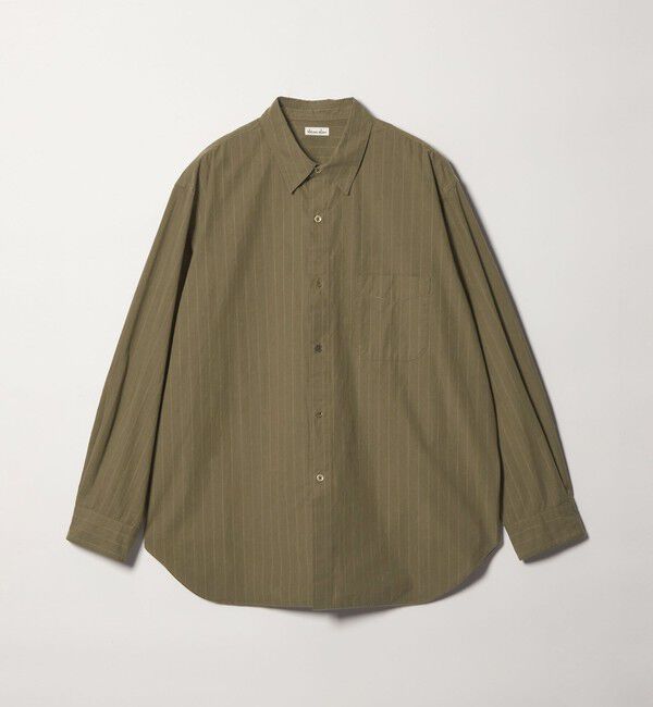 STEVEN ALAN「＜Steven Alan＞ ポプリン レギュラーカラー シャツ LOOSE」|シャツ・ブラウス|MOCA