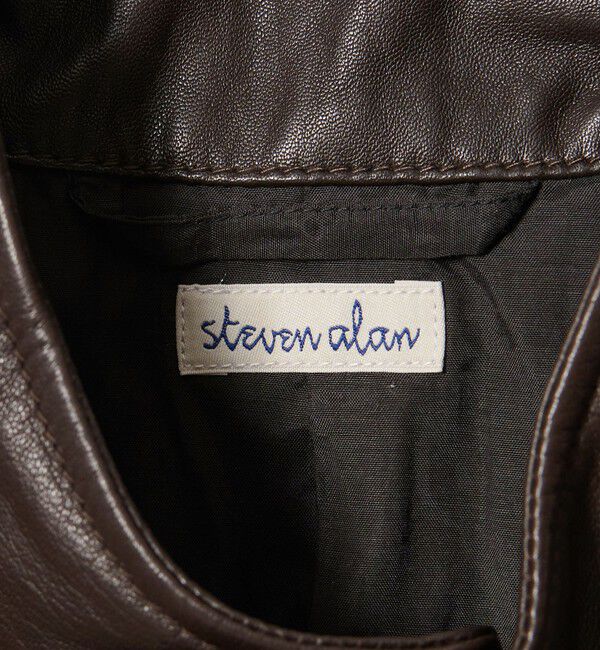 STEVEN ALAN「＜Steven Alan＞ シープナッパ ドッグイヤー ブルゾン」|ブルゾン・スタジャン|