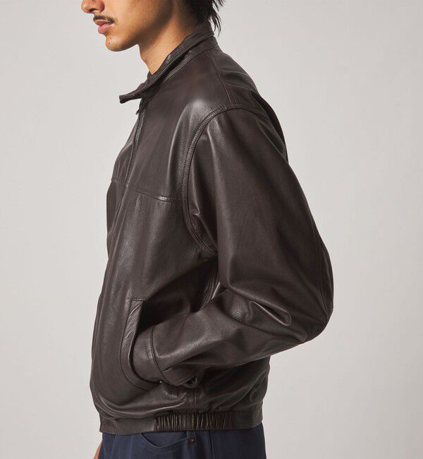 STEVEN ALAN「＜Steven Alan＞ シープナッパ ドッグイヤー ブルゾン」|ブルゾン・スタジャン|