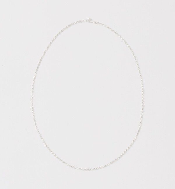 BEAUTY&YOUTH UNITED ARROWS「SILVER925 スクリュー チェーン ネックレス」|ネックレス|