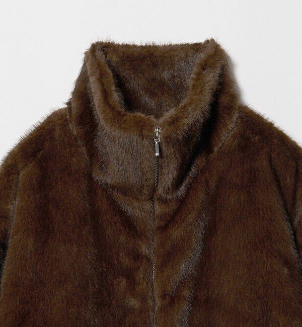 BEAUTY&YOUTH UNITED ARROWS「【別注】＜She is-.＞フェイクファー ジャケット」|その他|