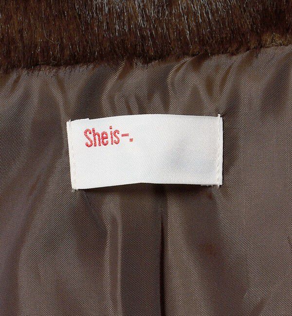 BEAUTY&YOUTH UNITED ARROWS「【別注】＜She is-.＞フェイクファー ジャケット」|その他|