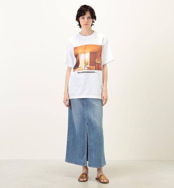 TOMORROWLAND BUYING WEAR「RED CARD TOKYO Grace デニム ロングスカート」|台形|