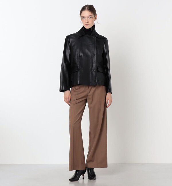 TOMORROWLAND BUYING WEAR「ARMA FENNA Lamb Butter レザー シャツジャケット」|その他|
