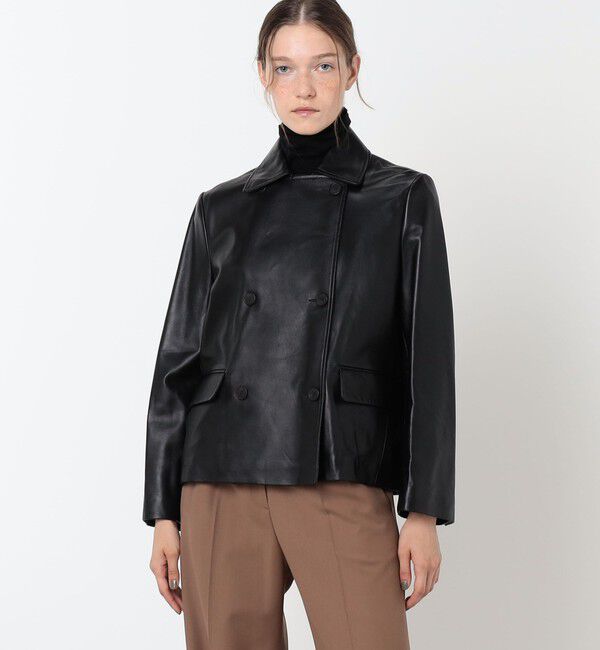 TOMORROWLAND BUYING WEAR「ARMA FENNA Lamb Butter レザー シャツジャケット」|その他|