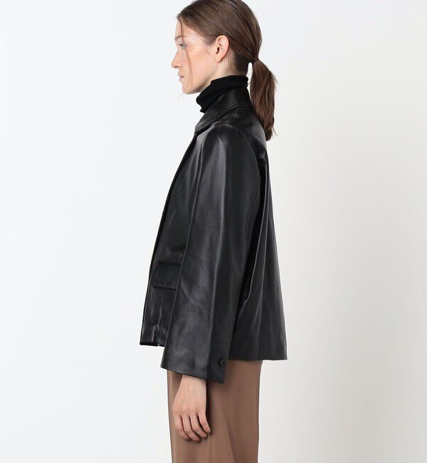 TOMORROWLAND BUYING WEAR「ARMA FENNA Lamb Butter レザー シャツジャケット」|その他|