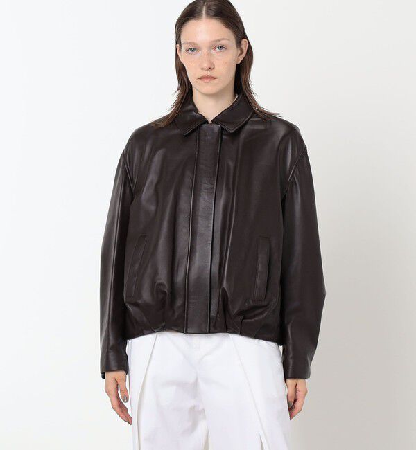 ARMA MELIS Lamb Butter レザー ジャケット（TOMORROWLAND BUYING WEAR