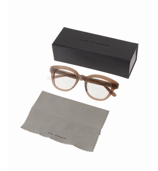 EYETHINK「BLANC.. 別注 ET001-CY TAUPE/L.GRY - GRY ex Sunglasses」|サングラス|