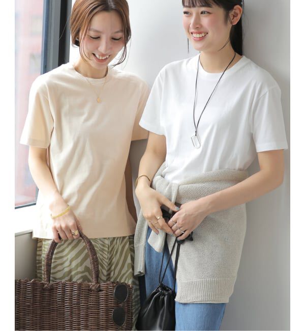 JOURNAL STANDARD relume「【Hanes &times; relume】別注 ウォッシュドコットン クルーネックTシャツ＜2枚セット＞」|Tシャツ・カットソー|