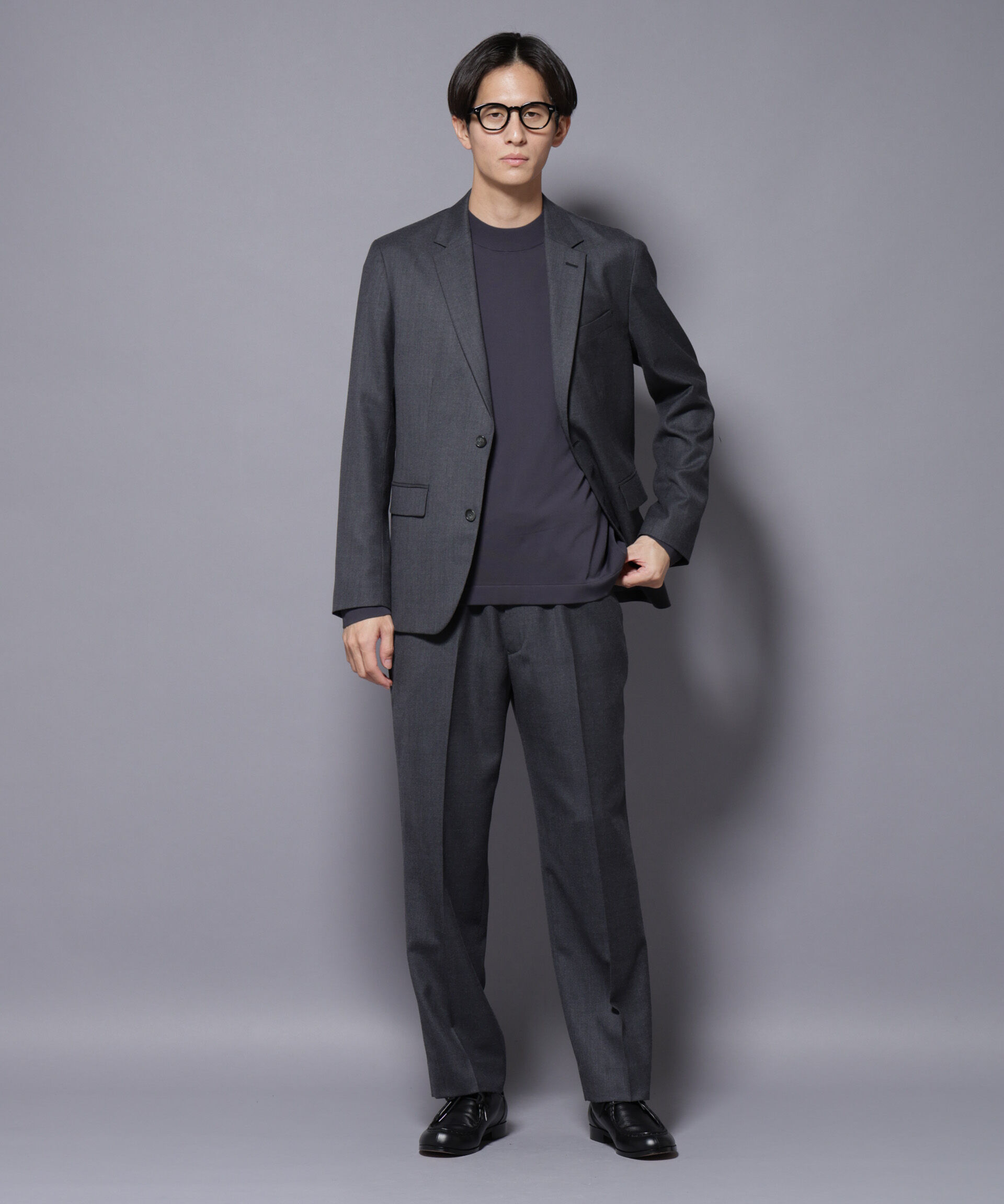 NANO universe「｢N JACKET PREMIUM｣RENU(R) ｳｰﾙ混洗えるｻｷｿﾆｰｼﾞｬｹｯﾄ(ｾｯﾄｱｯ」|スーツ|
