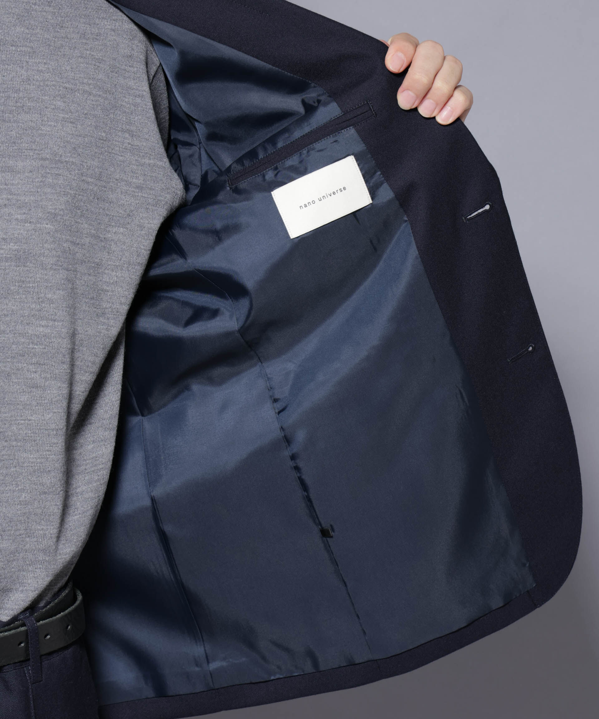 NANO universe「｢N JACKET PREMIUM｣RENU(R) ｳｰﾙ混洗えるｻｷｿﾆｰｼﾞｬｹｯﾄ(ｾｯﾄｱｯ」|スーツ|