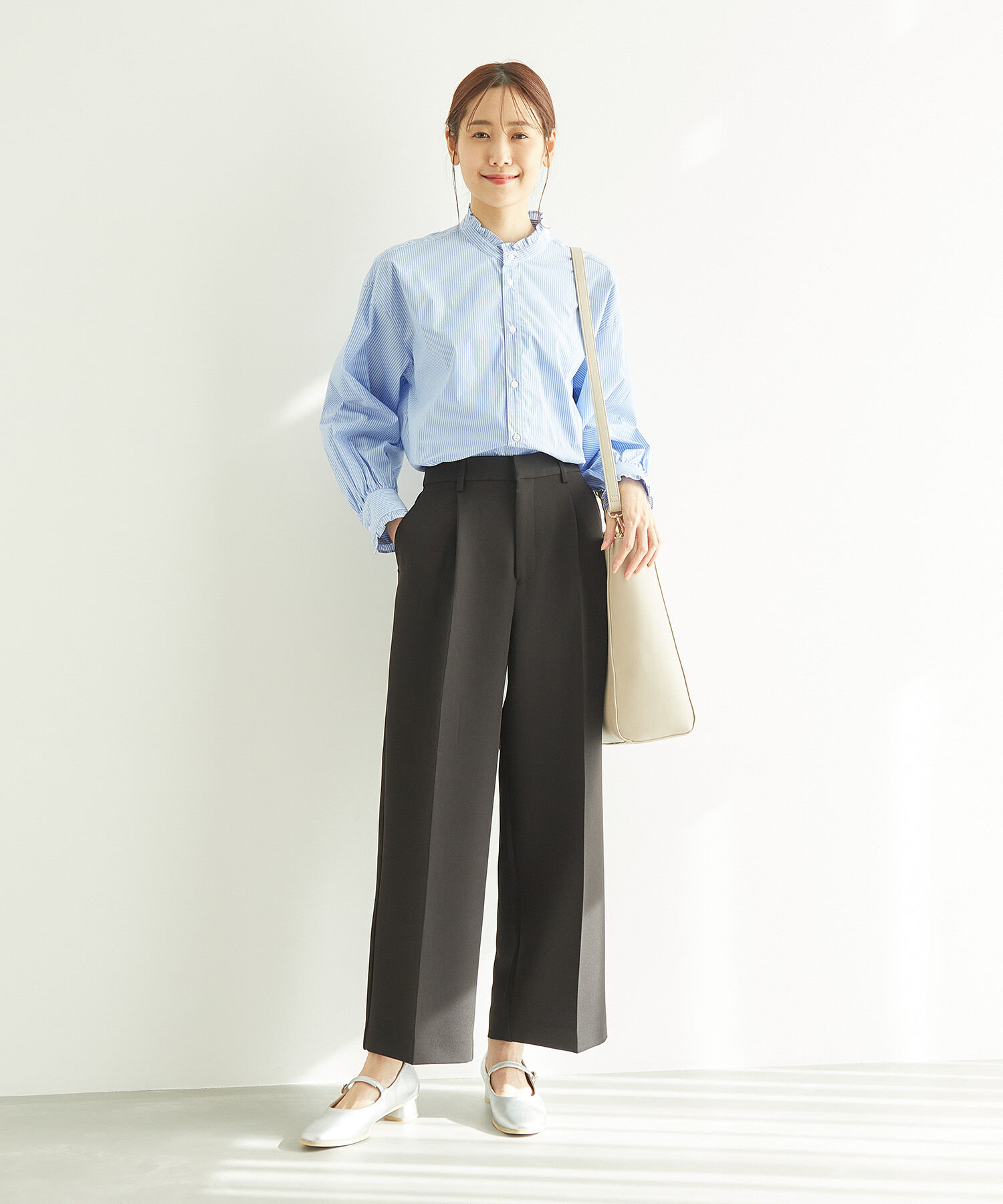 Rope&rsquo;Picnic「【360&deg;ウルトラストレッチ】セットアップ対応/ワイドパンツ【一部店舗限定34,42サイズ】」|その他|