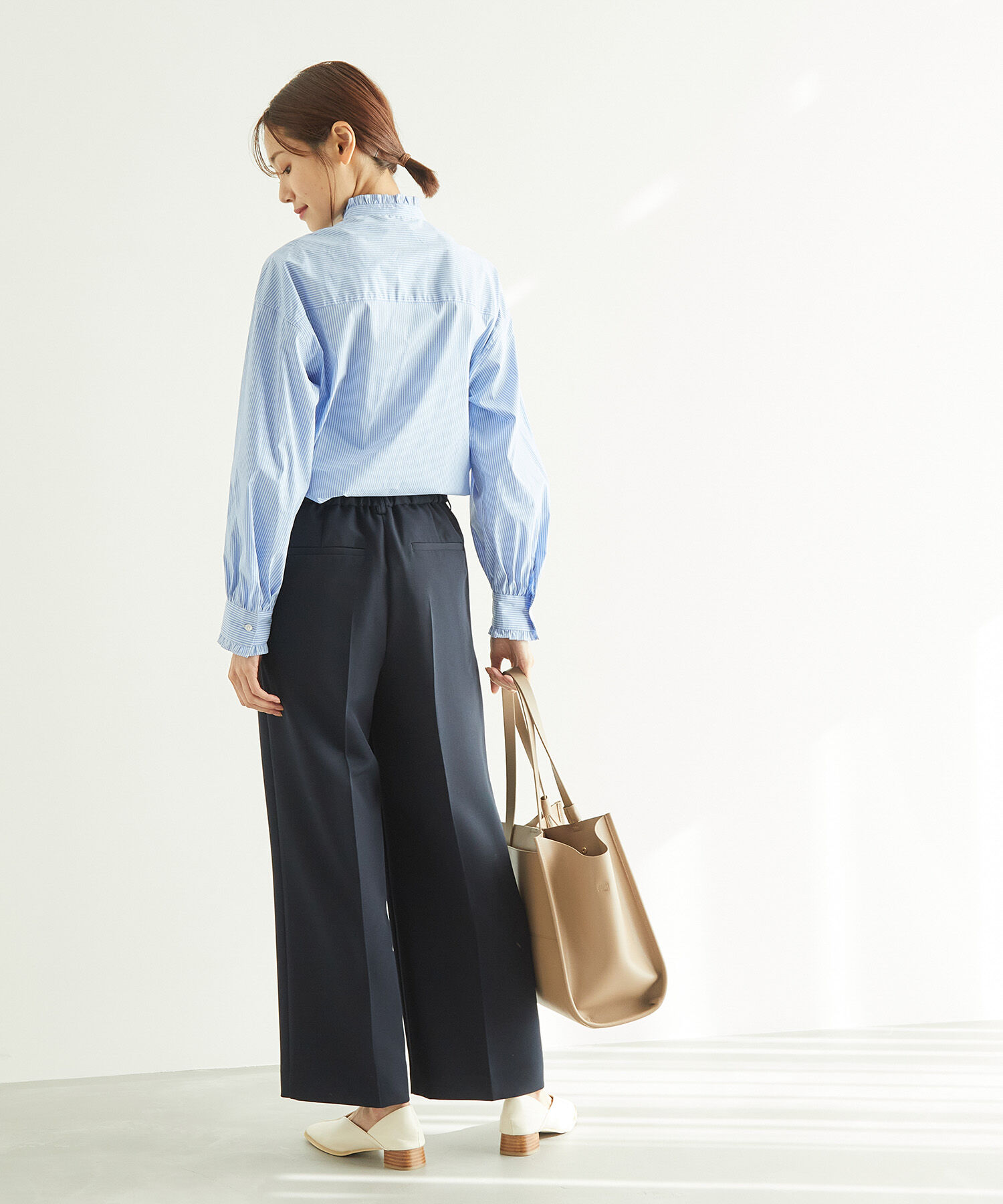 Rope&rsquo;Picnic「【360&deg;ウルトラストレッチ】セットアップ対応/ワイドパンツ【一部店舗限定34,42サイズ】」|その他|