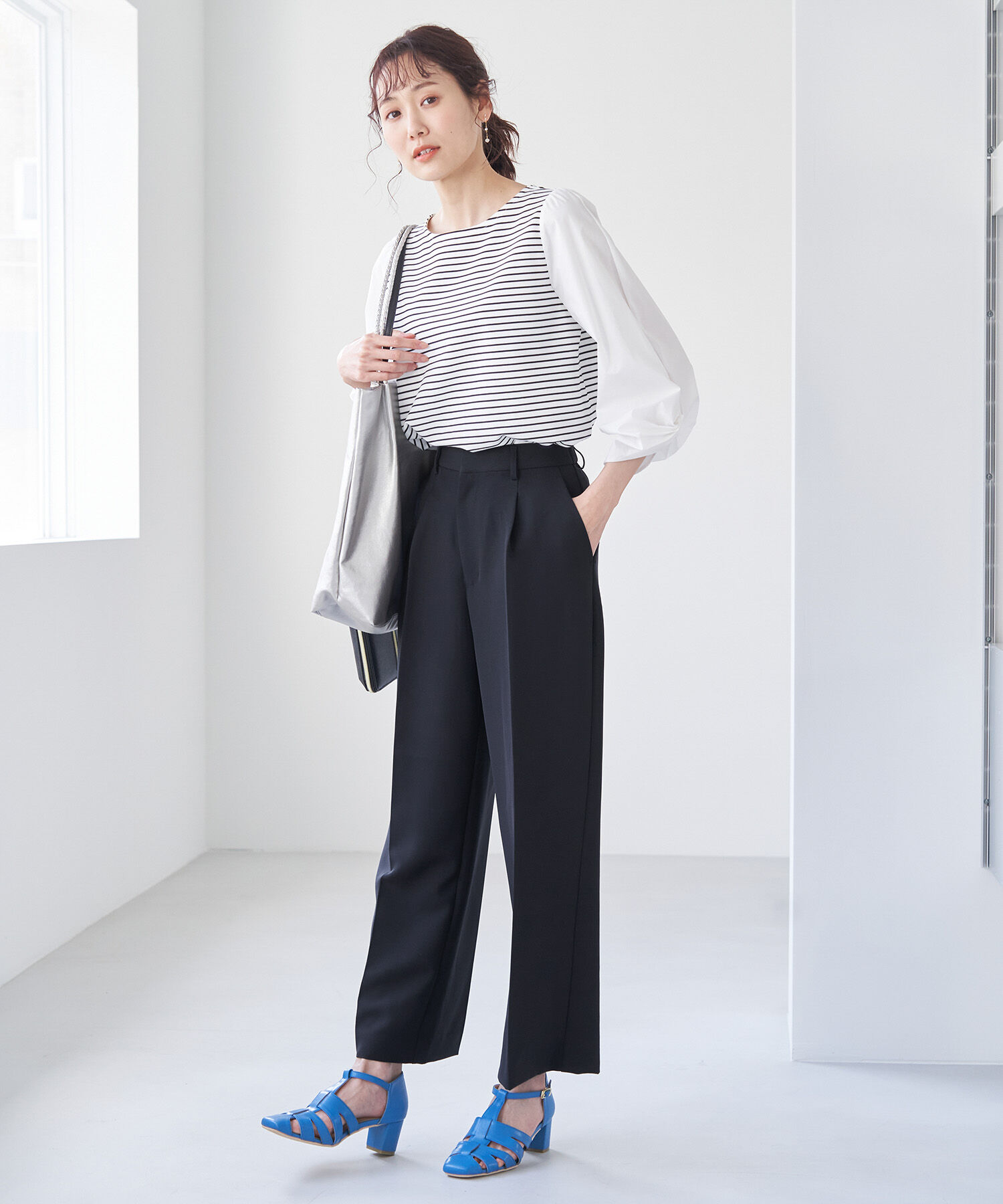 Rope&rsquo;Picnic「【360&deg;ウルトラストレッチ】セットアップ対応/ワイドパンツ【一部店舗限定34,42サイズ】」|その他|