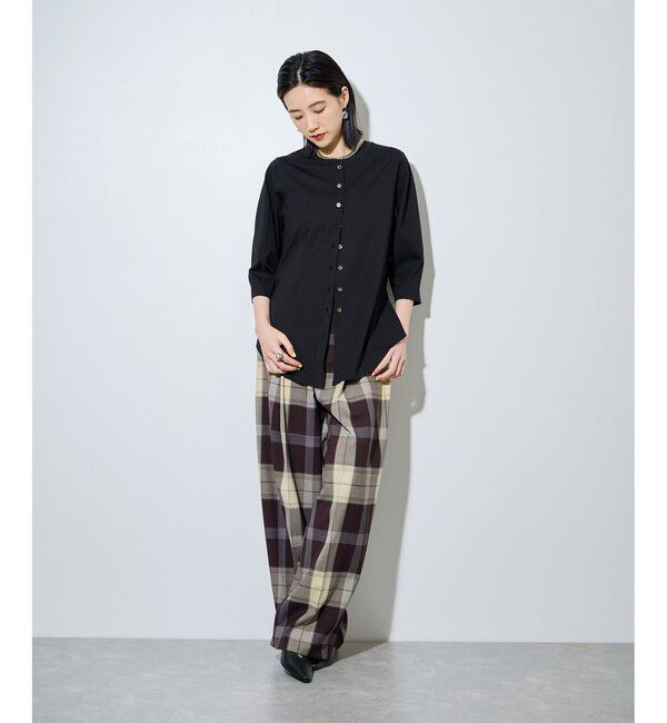 ADAM ET ROPE'「マルチwayヘンリーネックプルオーバー」|Tシャツ・カットソー|
