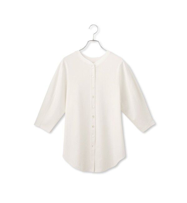 ADAM ET ROPE'「マルチwayヘンリーネックプルオーバー」|Tシャツ・カットソー|