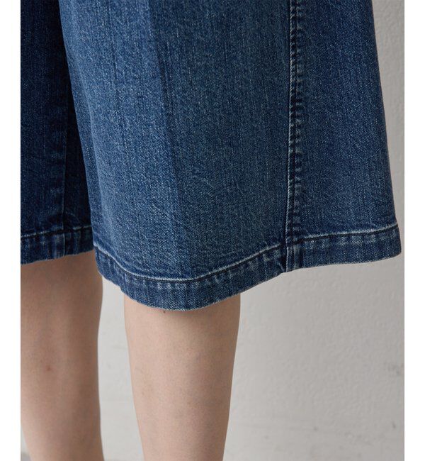 THE PAUSE「【THE PAUSE】タックハーフパンツ」|キュロット|