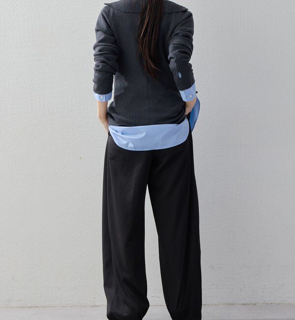  「【2026AW Debut】【UNFORM】カシミヤ混ジップリブニット」|ニット・セーター|